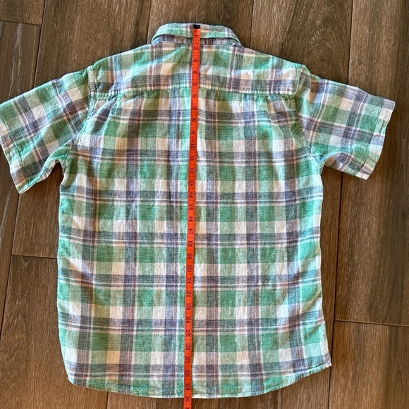 Weatherproof Vintage washable linen mens short sleeve shirt size medium - Picture 6 of 10